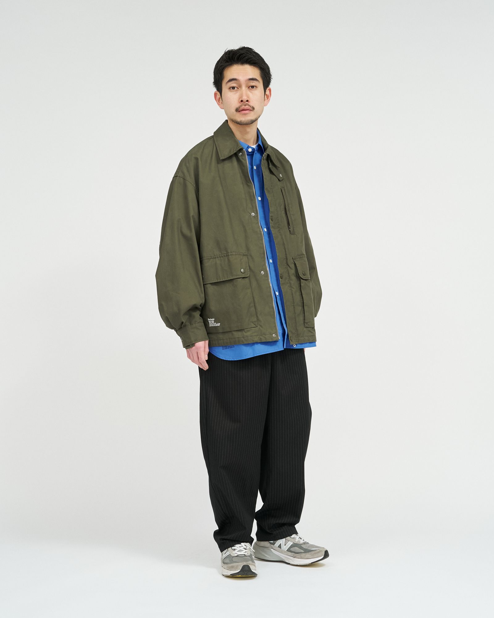 フレッシュサービス WAXED OXFORD UTILITY JACKET(FSC261-30260)KHAKI★2月14日(土)発売