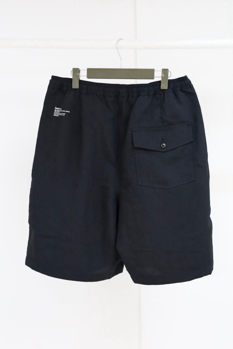 フレッシュサービス 26AW DRY WASHER POPLIN EASY SHORTS(FSC263-40065)BLACK☆8月1日(土)発売！