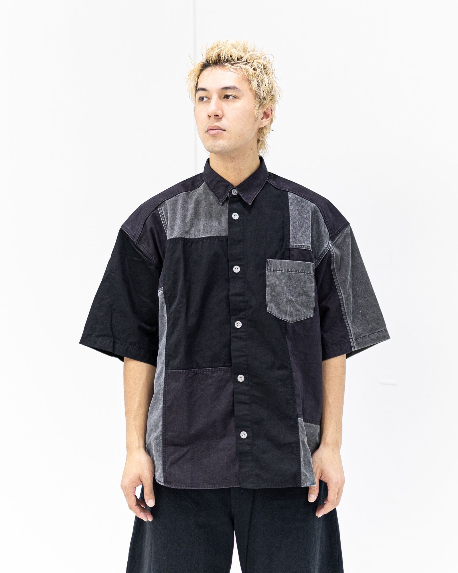 COMME des GARCONS HOMME 綿オックス×多素材MIXシャツ 4月3日(金)新作発売！