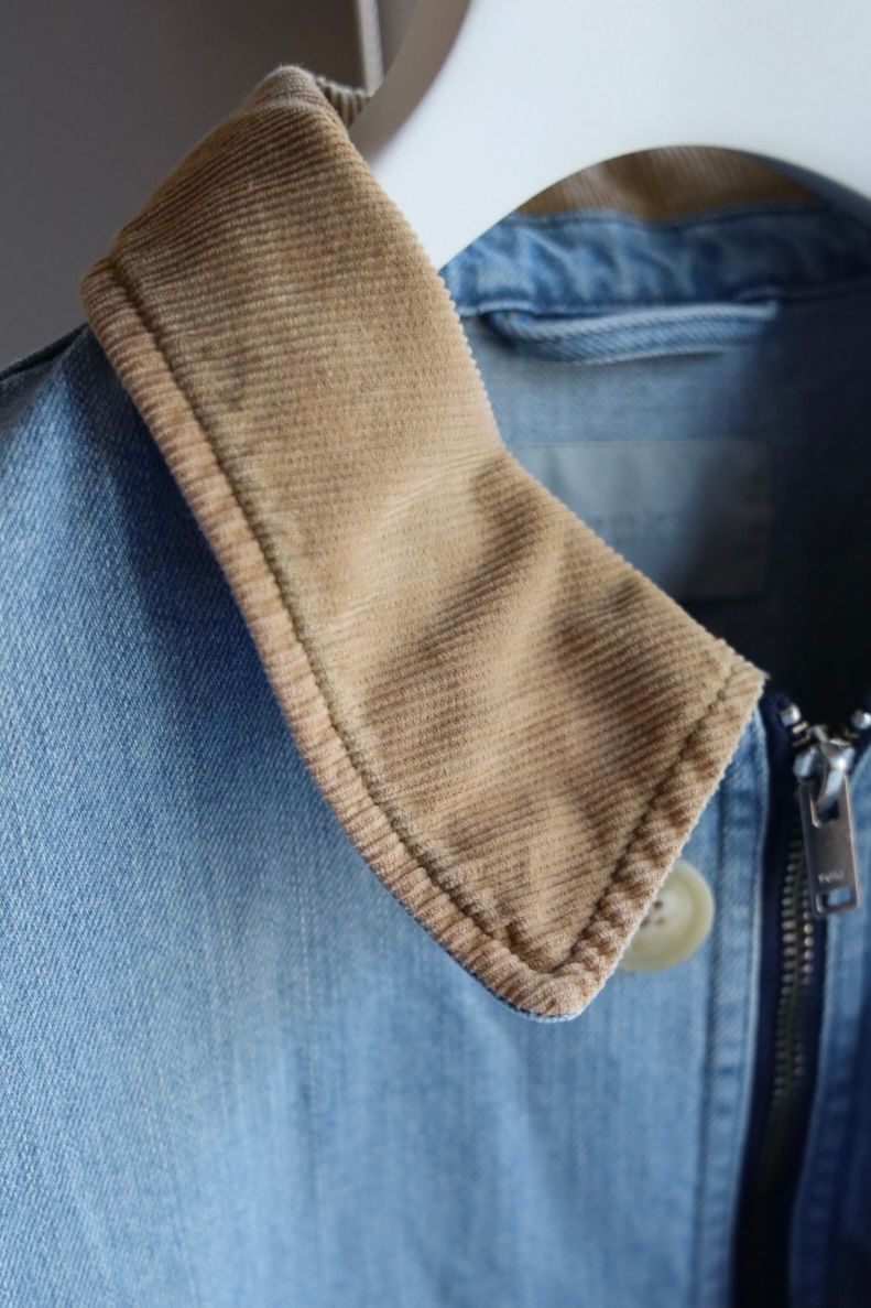ヨーク 25FW VINTAGED DENIM COVERALL HALF COAT(YK25FW01067C)INDIGO☆9月6日(土)発売！