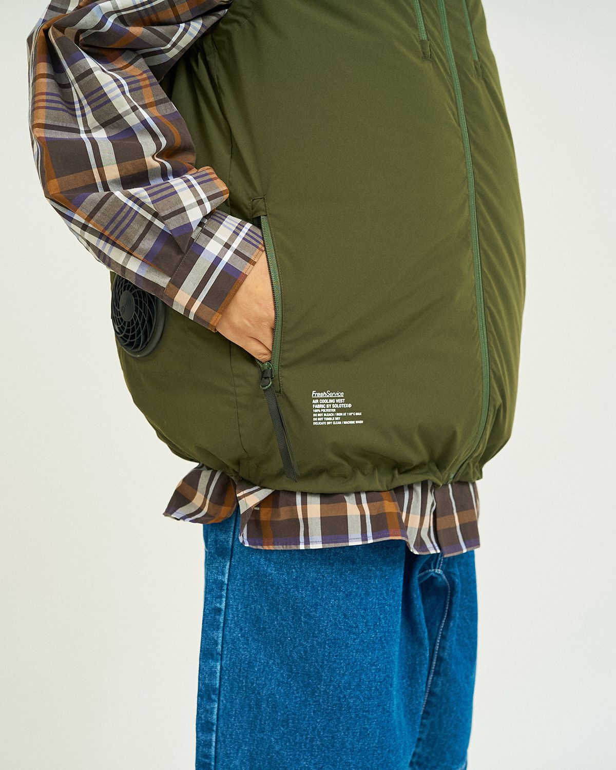 FreshService AIR COOLING VEST SOLOTEXベスト-