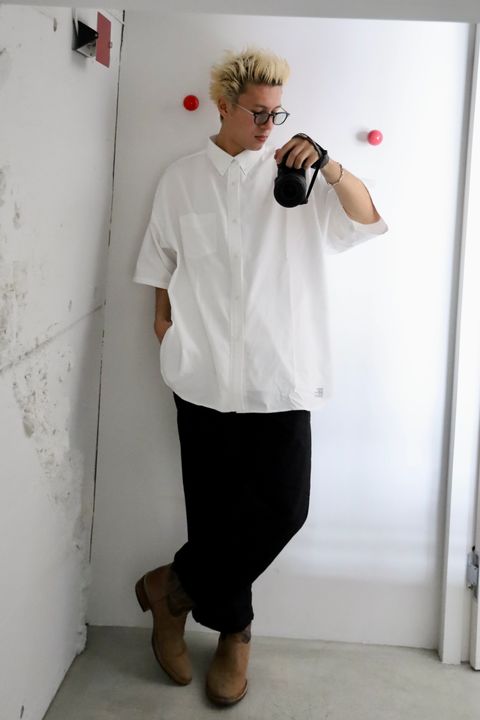 フレッシュサービス DRY OXFORD CORPORATE S/S B.D. SHIRT ミックススタイル！