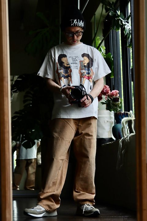 セントマイケルエイプコラボTシャツスタイル