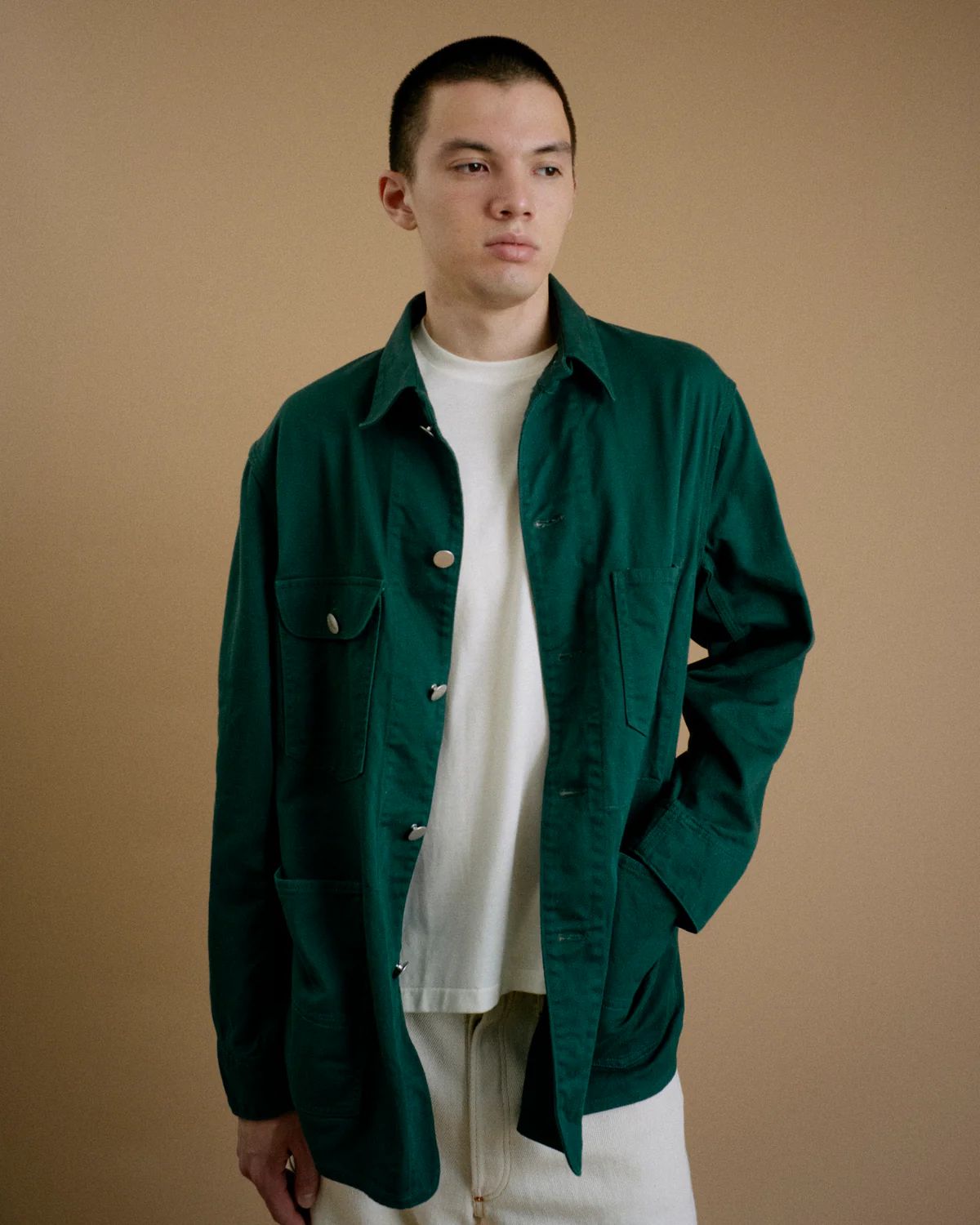 ファウンダ 25AW WORK JACKET (015FD252007)ORANGE