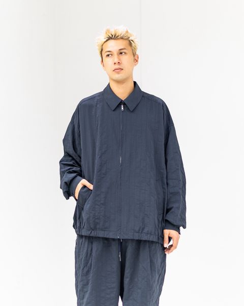S.F.C 25FW エスエフシー STITCHED NYLON SWING TOP(SFCFW25J04)D.Navy☆9月20日(土)発売！
