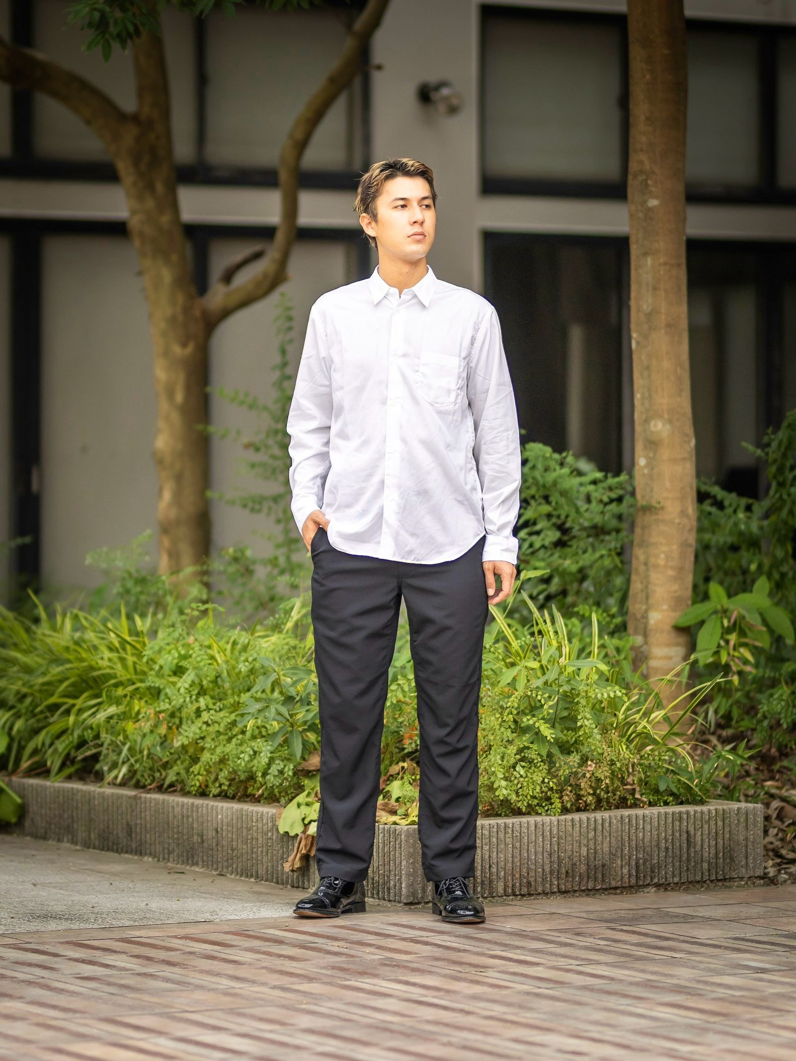 COMME des GARCONS HOMME 綿ブロードL/Sシャツ 8月7日(土)新作発売！