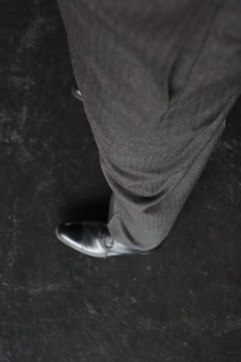 Ets.MATERIAUX マテリオ セレモニーパンツ"CHARCOAL"SIZE:1 style.