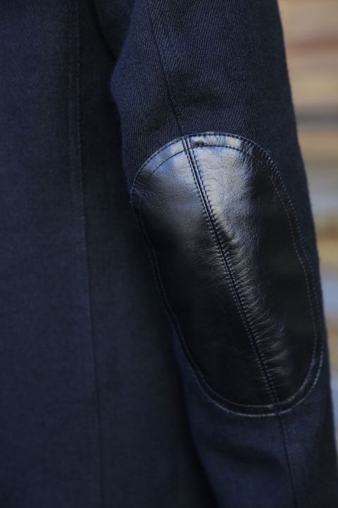 JUNYA WATANABE COMME des GARCONS MAN ウール麻ツイル縮絨×牛革(WF-C401-051) style.2020.11.23.