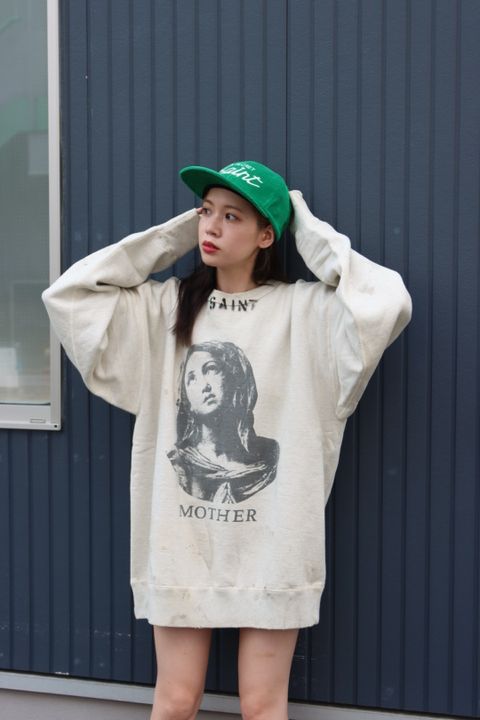 ©SAINT M×××××× 22AW MOTHER CRW SWT style 2022.9.1