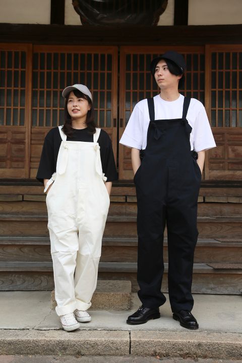 blurhms ROOTSTOCK Chino Salvage Overalls style. 2021.08.05.