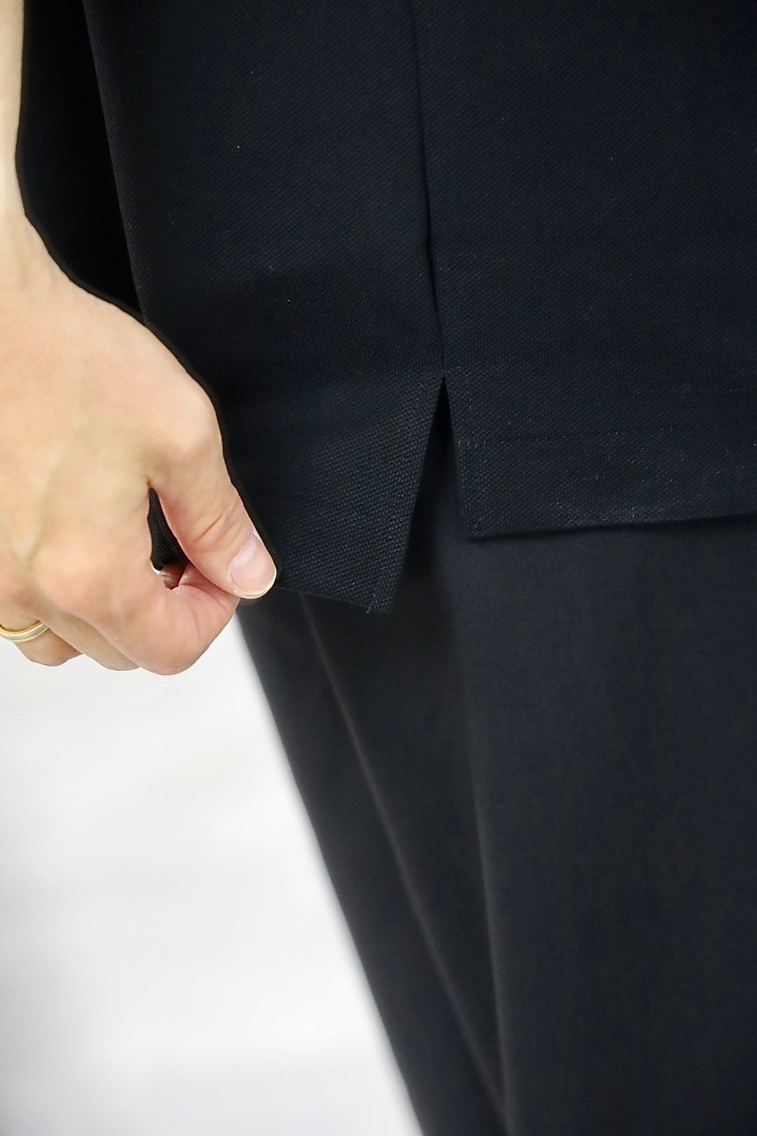 マーカ 26SS  ONE BOTTON TEE S/S(M26A14CS02B)BLACK☆新作発売！