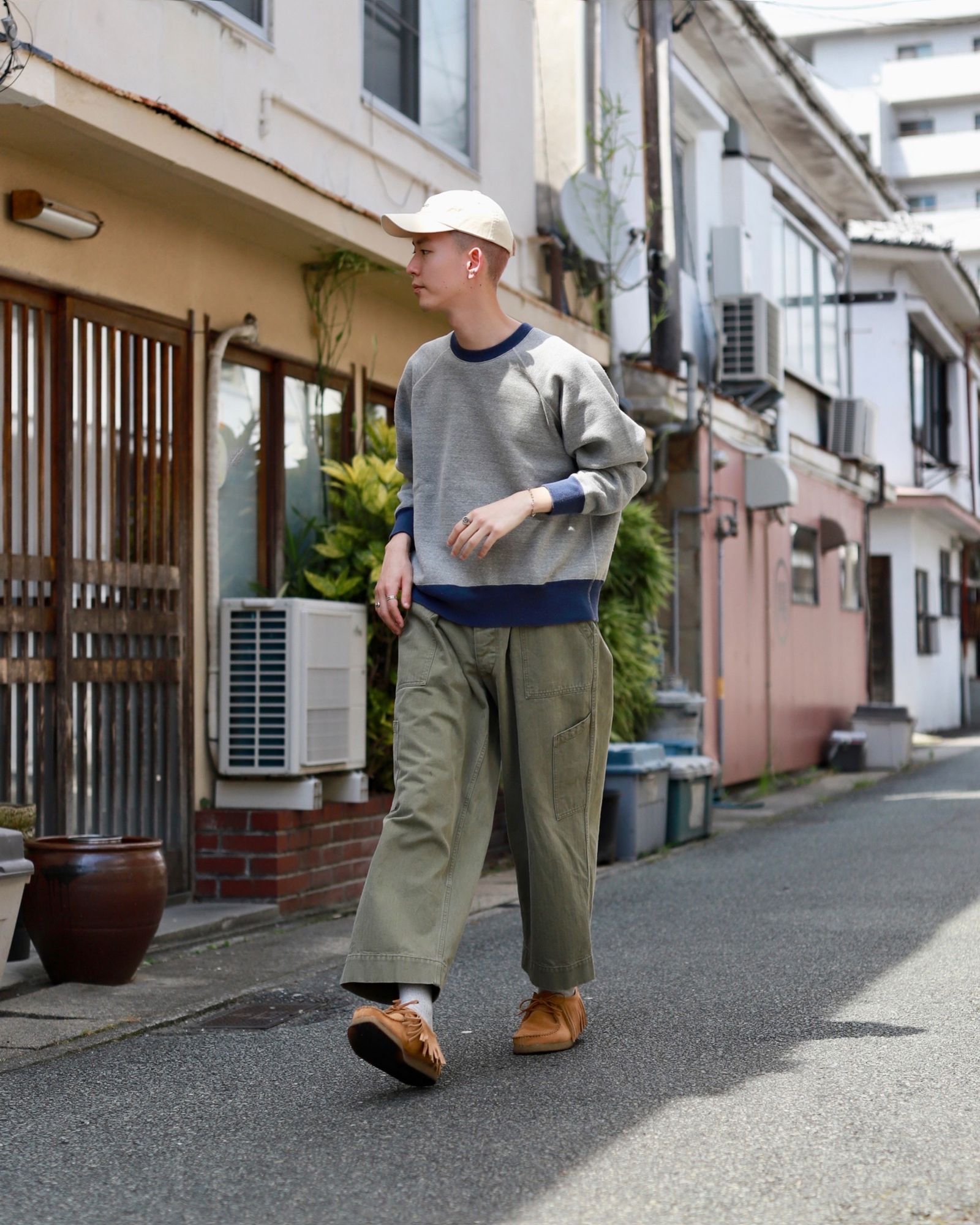 A.PRESSE - アプレッセ23AW Vintage Sweatshirt(23AAP-05-02K)GRAY | mark