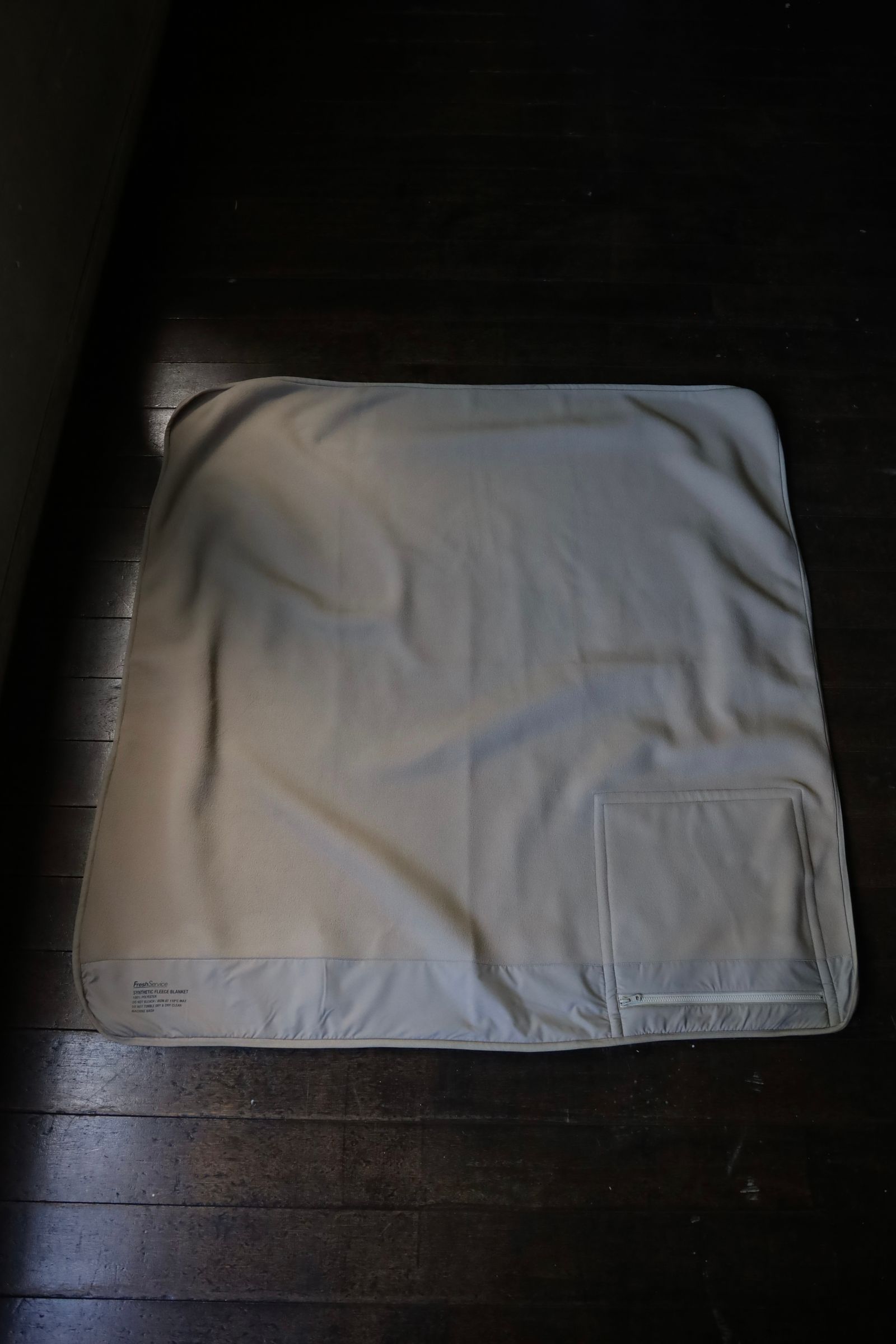 フレッシュサービス SYNTHETIC FLEECE BLANKET(FSP243-90203)BEIGE☆10月5日(土)発売！