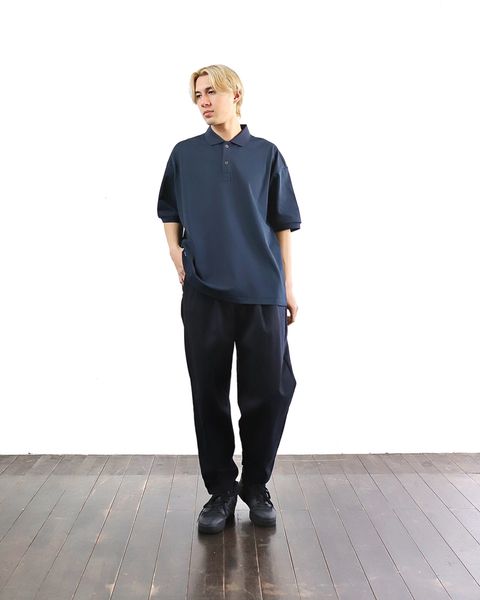 FreshService 24SS 新作DRY PIQUE JERSEY S/S POLO(NAVY) style 2024.3.22