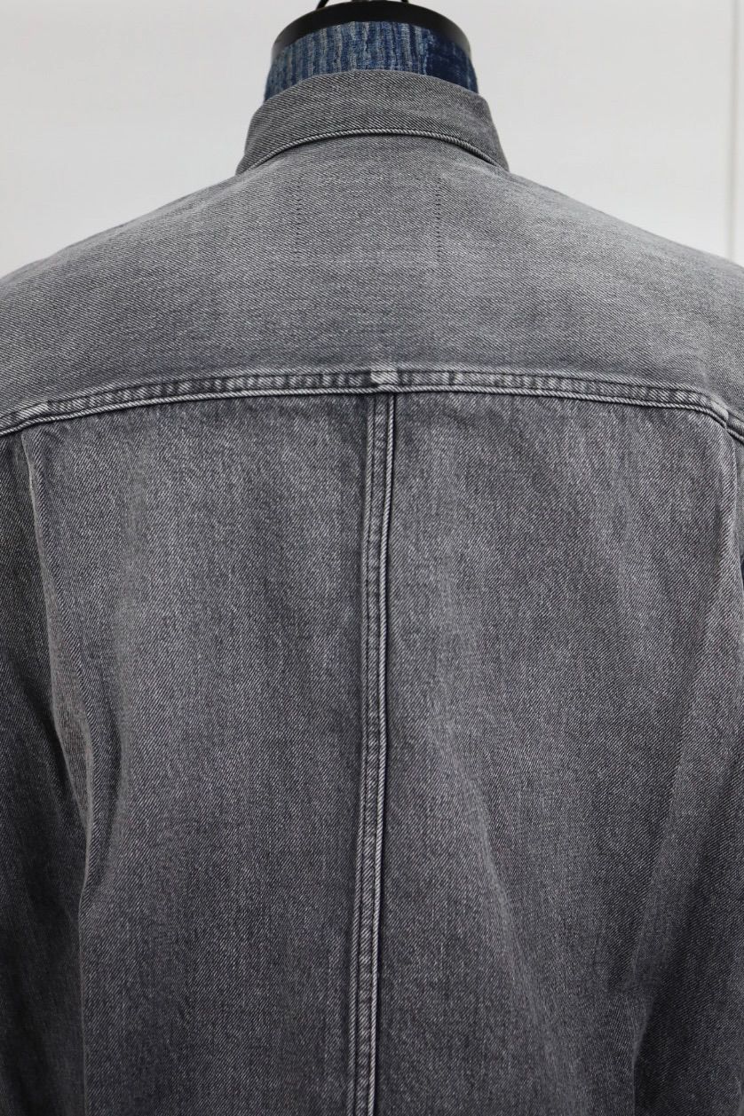 グラフペーパー Selvage Denim Jacket(GU261-20054LB)BLACK_LIGHT FADE★1月24日(土)発売！