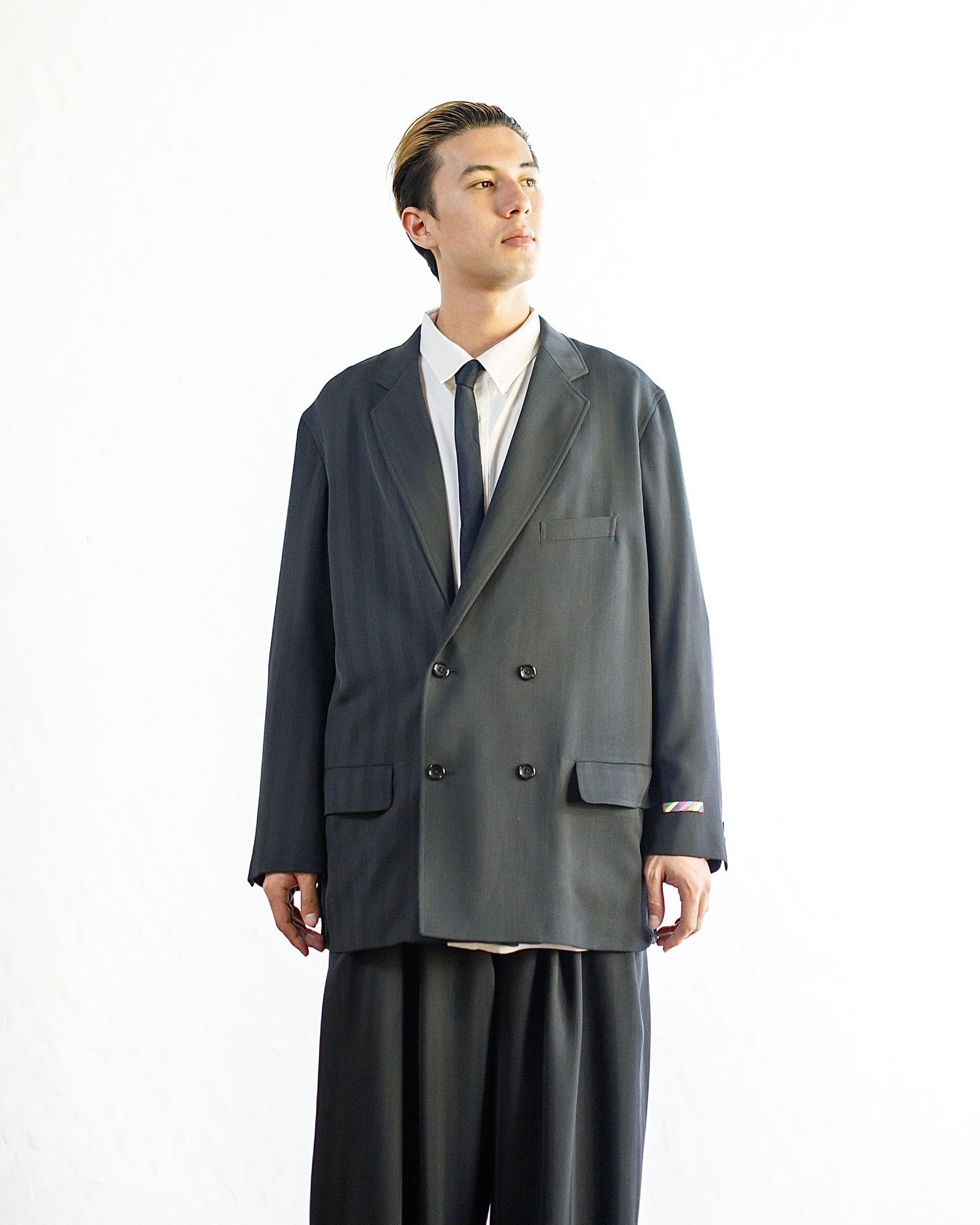 Graphpaper - グラフペーパー 24AW is-ness for GP Vintage Wool Balloon Chef pants  (GM244-40020)GRAY☆11月16日(土)発売！ | mark