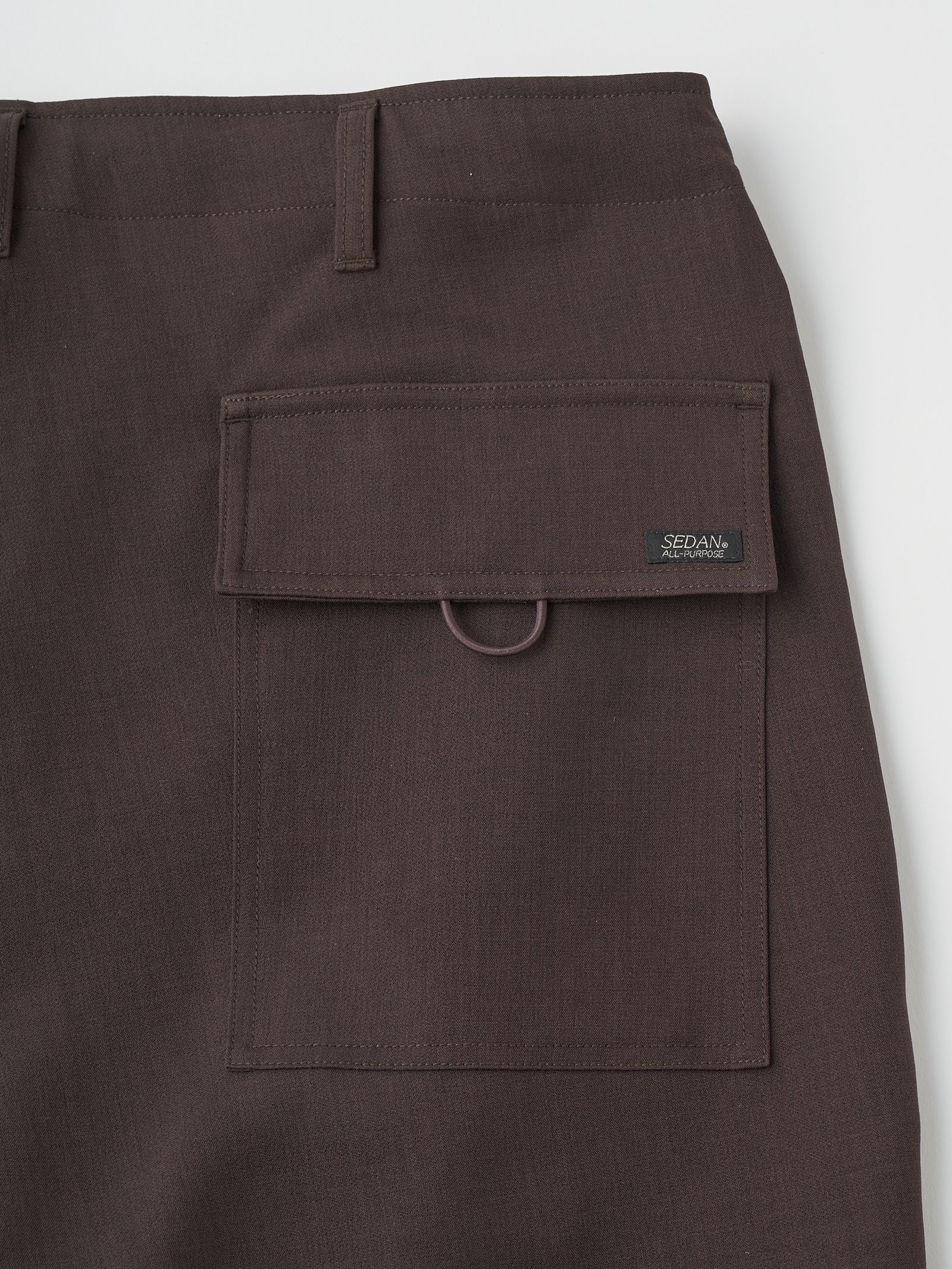セダンオールパーパス FW24 Tech Wool Over Pant(SD24F-PT03) Chocolate