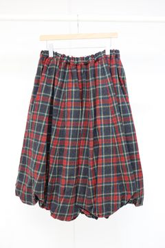 tao 26FW ウールミルドタータンチェック先染パンツ(TR-P014-051-3)TOP GRAY/RED☆10月16日(金)発売！