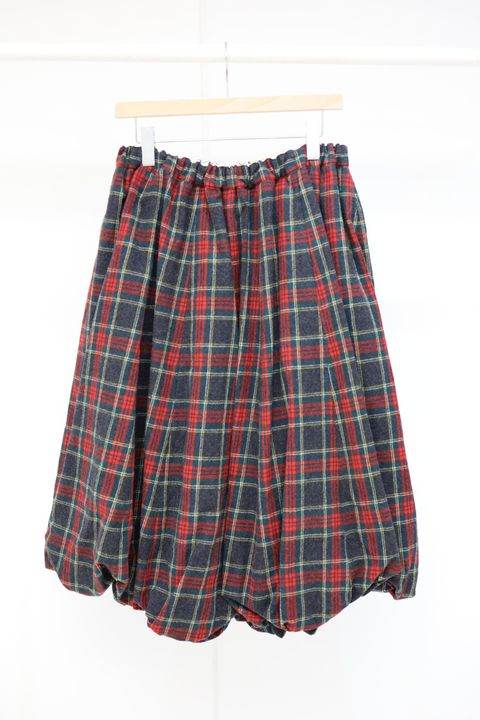 tao 26FW ウールミルドタータンチェック先染パンツ(TR-P014-051-3)TOP GRAY/RED☆10月16日(金)発売！