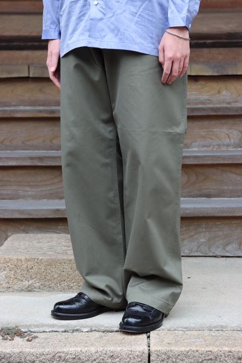 E.TAUTZ CORE FIELD TROUSERS(XTRS06 1015) style.2021.9.5.