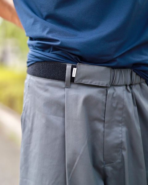 Graphpaper グラフペーパー Stretch Twill Wide Chef Shortsスタイル