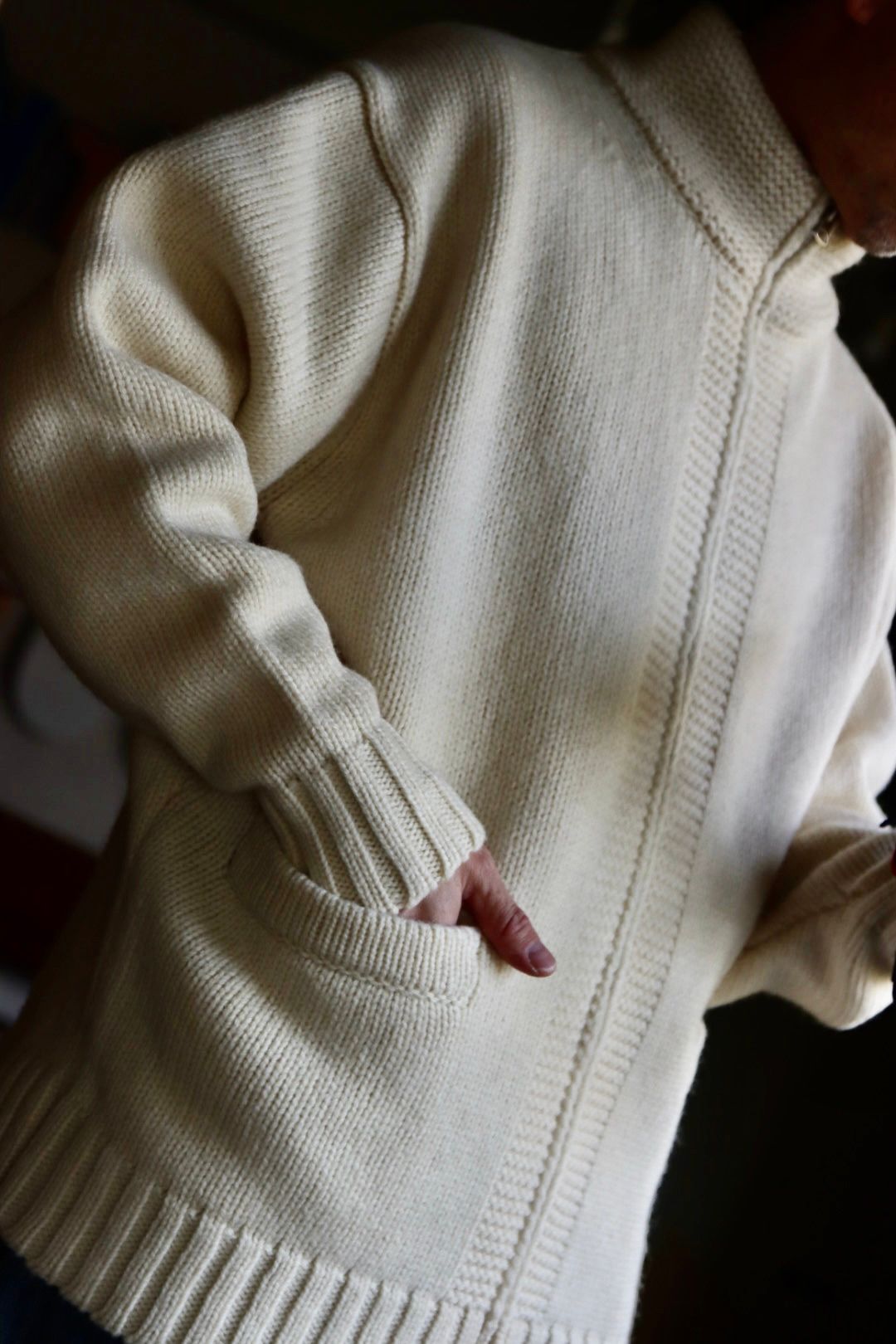 ETS.MATERIAUX / マテリオ22AW Cowchan Sweater