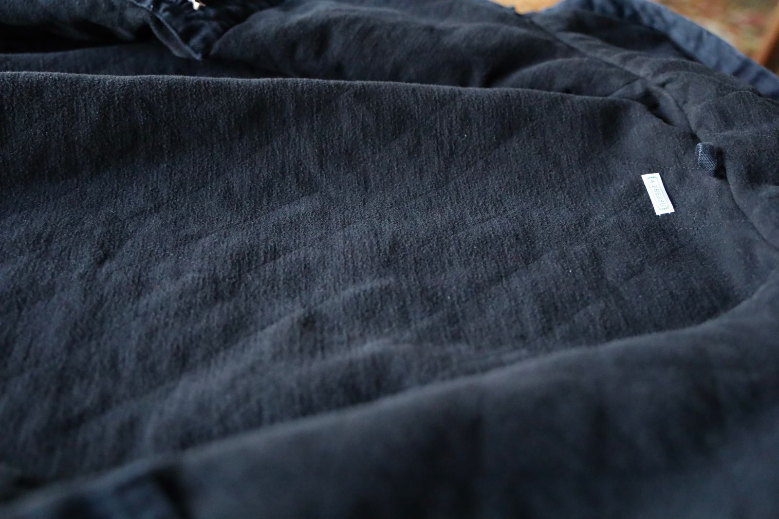 アプレッセ Silk Linen Hooded Parka(25SAP-01-14H)BLACK☆1月26日再入荷！