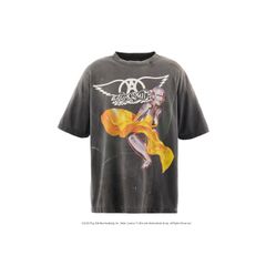 セントマイケル 26SS AEROSMITH AS_SS T-SHIRT(SM-MK8-0000-C25)BLACK☆4月29日(水)新作発売！