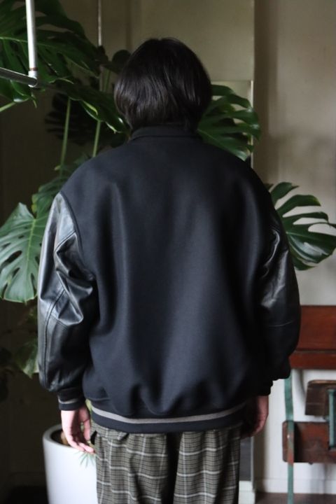 Graphpaper Scale Off Melton Stadium Jacket style.2022.9.10
