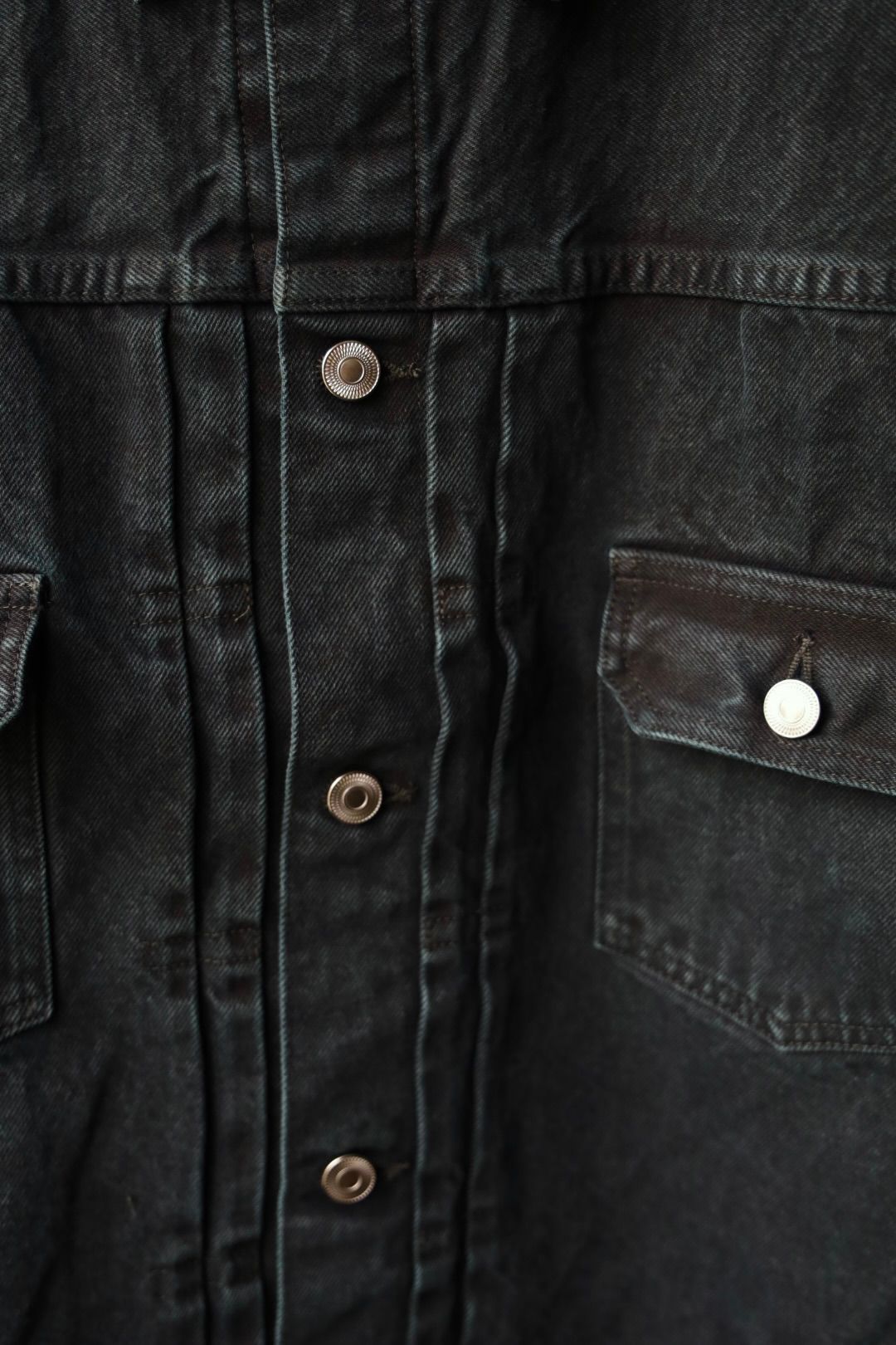 アプレッセ 2025 STYLE2  2nd Type Black Denim Jacket(25AAP-01-40)BLACK☆9月13日(土)発売！