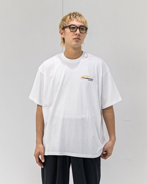 フレッシュサービス CORPORATE PRINTED S/S TEE "DISPATCH"(FSC261-70154)WHITE☆4月18日(土)新作発売！
