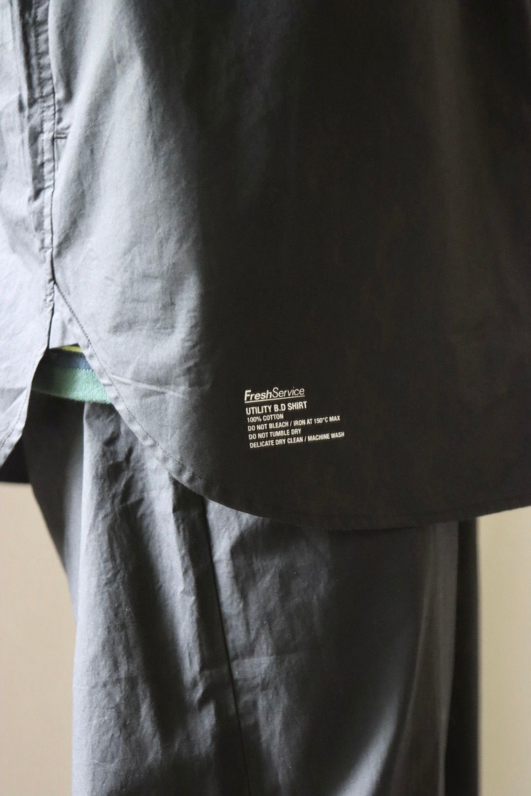 FreshService フレッシュサービス 23AW UTILITY B.D SHIRTスタイル