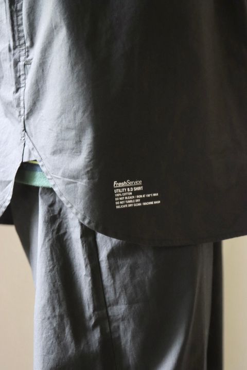 FreshService フレッシュサービス 23AW UTILITY B.D SHIRTスタイル