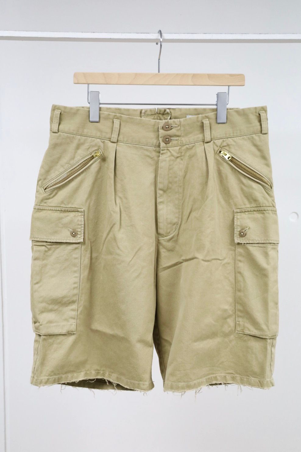 BOW WOW 26SS バウワウ US ARMY MOUNTAIN TROOPER SHORTS AGED(BW261-AMTS)KHAKI☆4月18日(土)発売！