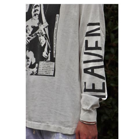 ©SAINT M×××××× LS TEE_W.I.H(SM-A21-0000-021)WHITE style