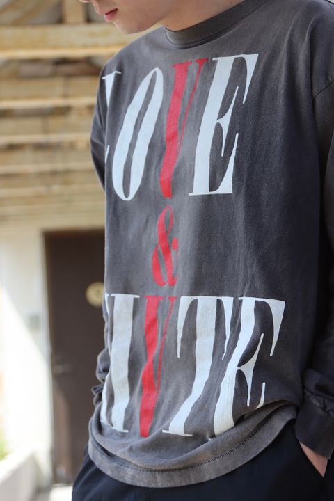 ©SAINT M×××××× 22SS VLONE LS TEE  style.2022.4.6. ※4月9日(土)発売