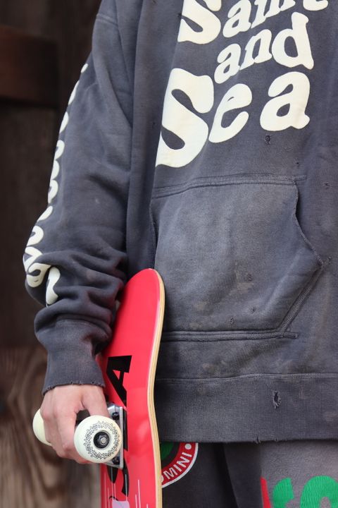 SAINT Mxxxxxx x WIND AND SEAセントマイケル×WIND AND SEA HOODIE(SM-A21-0000-066) style.2021.09.24