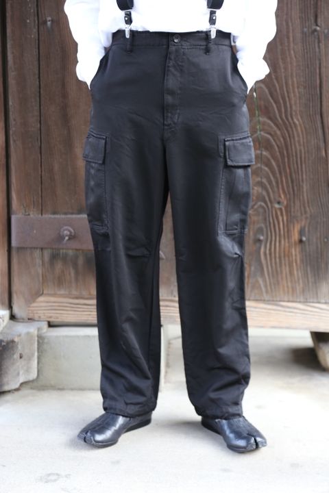 COMME des GARCONS HOMME エステルツイルカーゴパンツ製品染(HG-P004-051) style 2021.02.07.