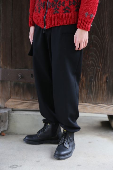 Yohji Yamamoto "BANG ON!" 新作ニットブルゾンstyle.2020.12.6.