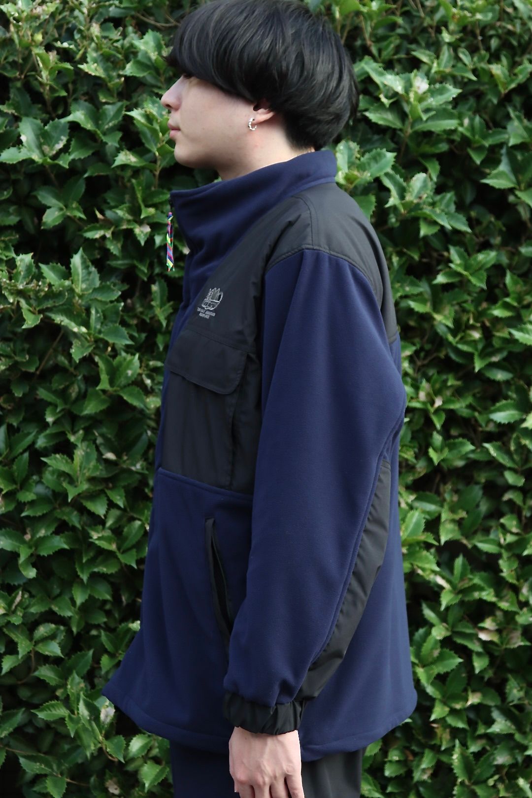 イズネス22AW THM FLEECE JACKET (1004AWCS01)NAVY