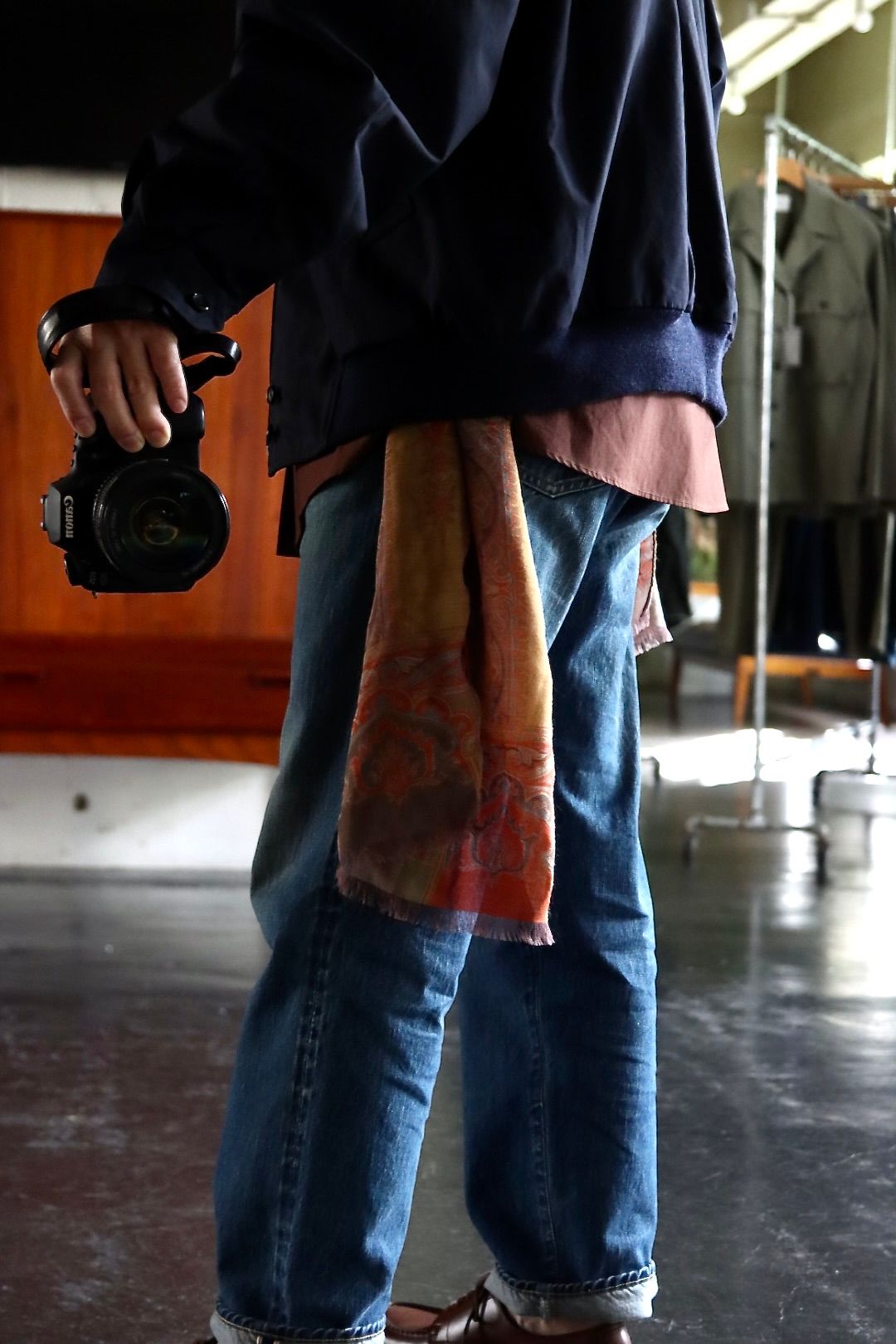 A.PRESSE - アプレッセ22FWデニム Washed Denim Pants E(22AAP A.PRESSE - アプレッセ22FWデニム Washed Denim Pants E(22AAP