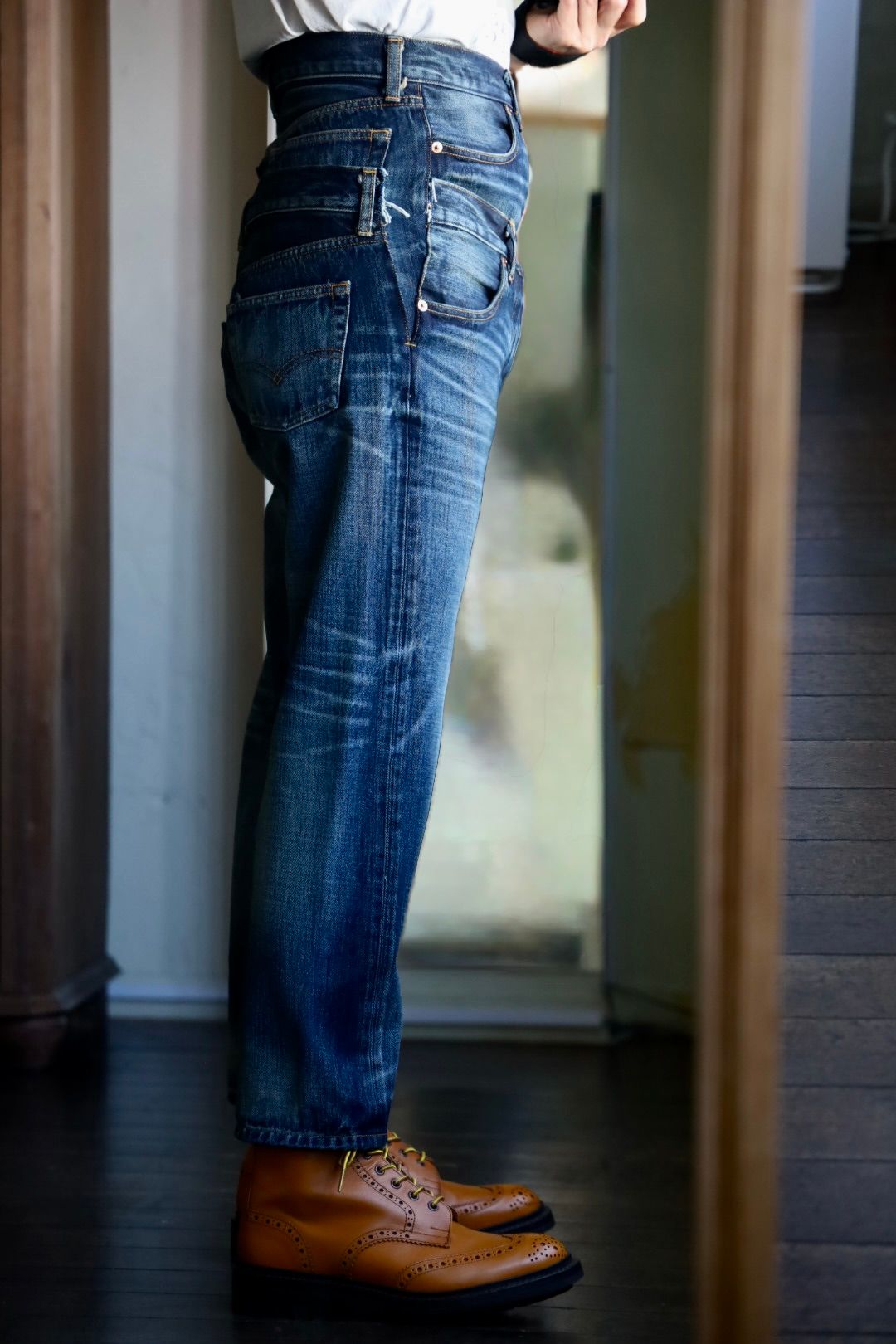 JUNYA WATANABE MAN Levi's Wネーム デニム JUNYA WATANABE MAN（ジュンヤワタナベマン）の「Levi's Wネーム
