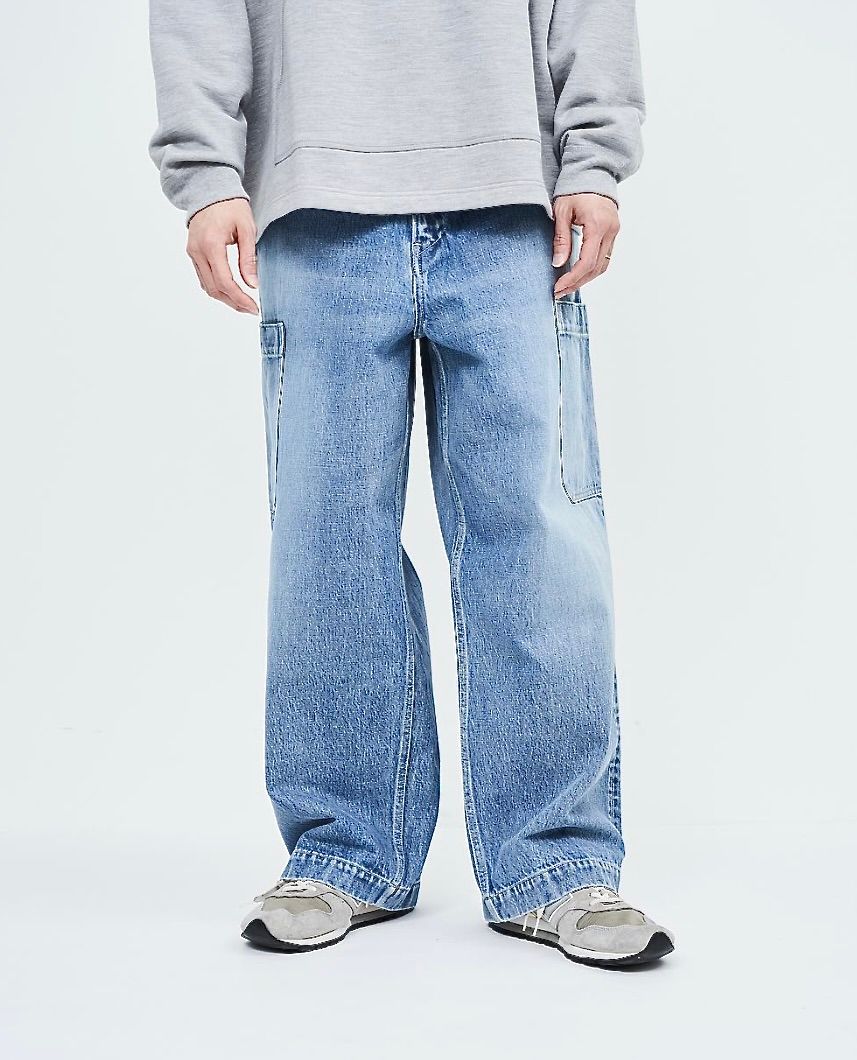 【HOT特価】NOMOREFIGHT Ragged Edge Wash Jeans ジーンズ パンツ