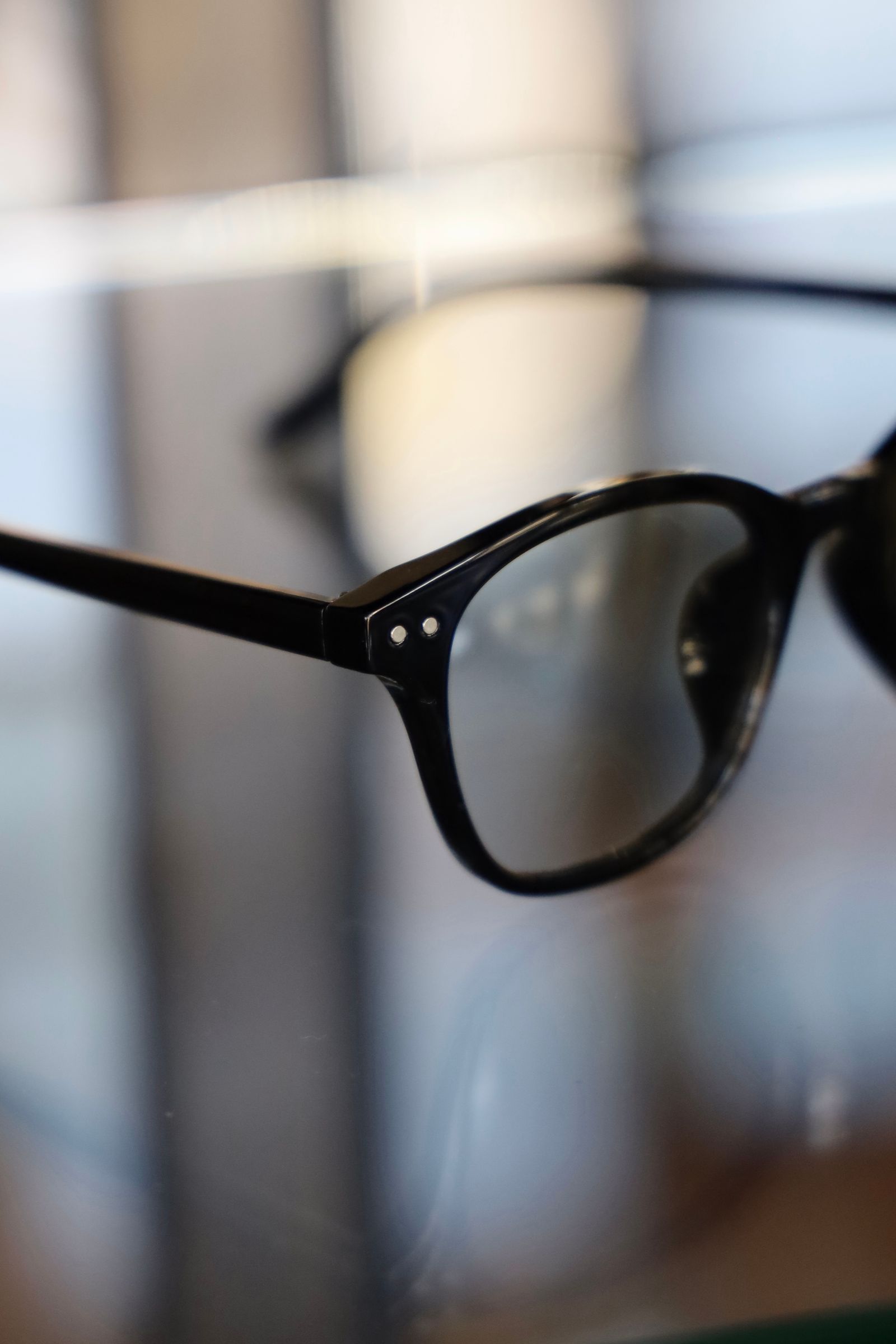イズネスミュージックサングラス is-ness DAVID SUNGLASSES(BOSLINTON TYPE)BLACK-GRAY