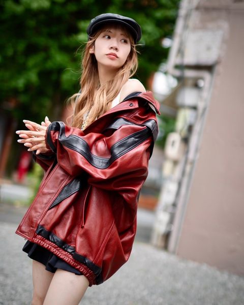 doublet 24FW 新作LEATHER TRACK JACKET style.2024.7.12