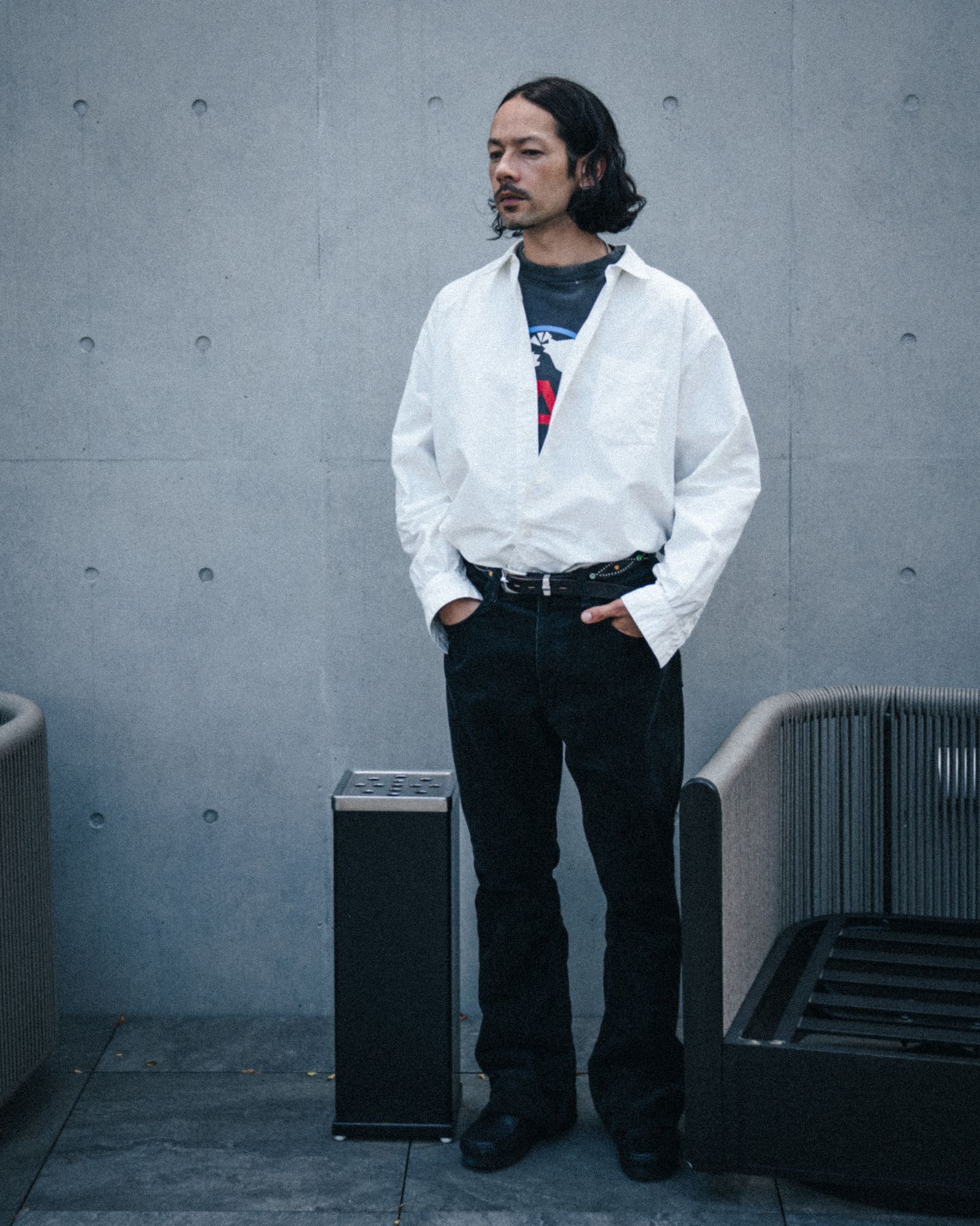 セントマイケル 26AW Finery SHIRT (SM-MK1-0000-028) WHITE☆10月10日(土)発売！