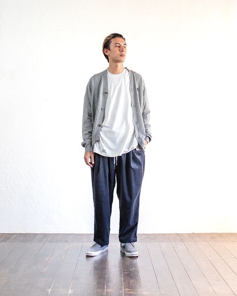 PLAY COMME des GARCONS V-NECK CARDIGAN  スタイル
