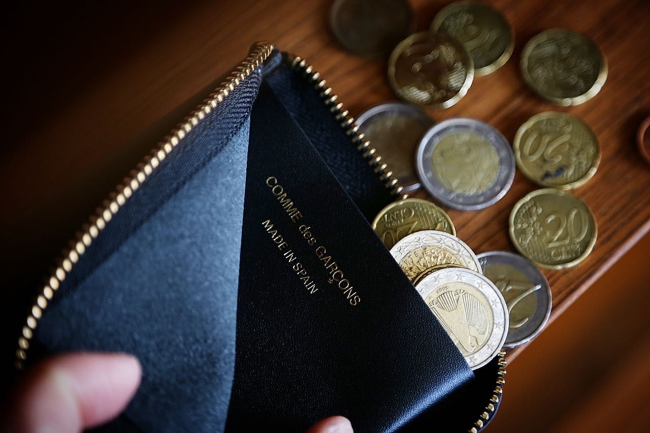Wallet COMME des GARCONS - コムデギャルソン L字型ZIP財布