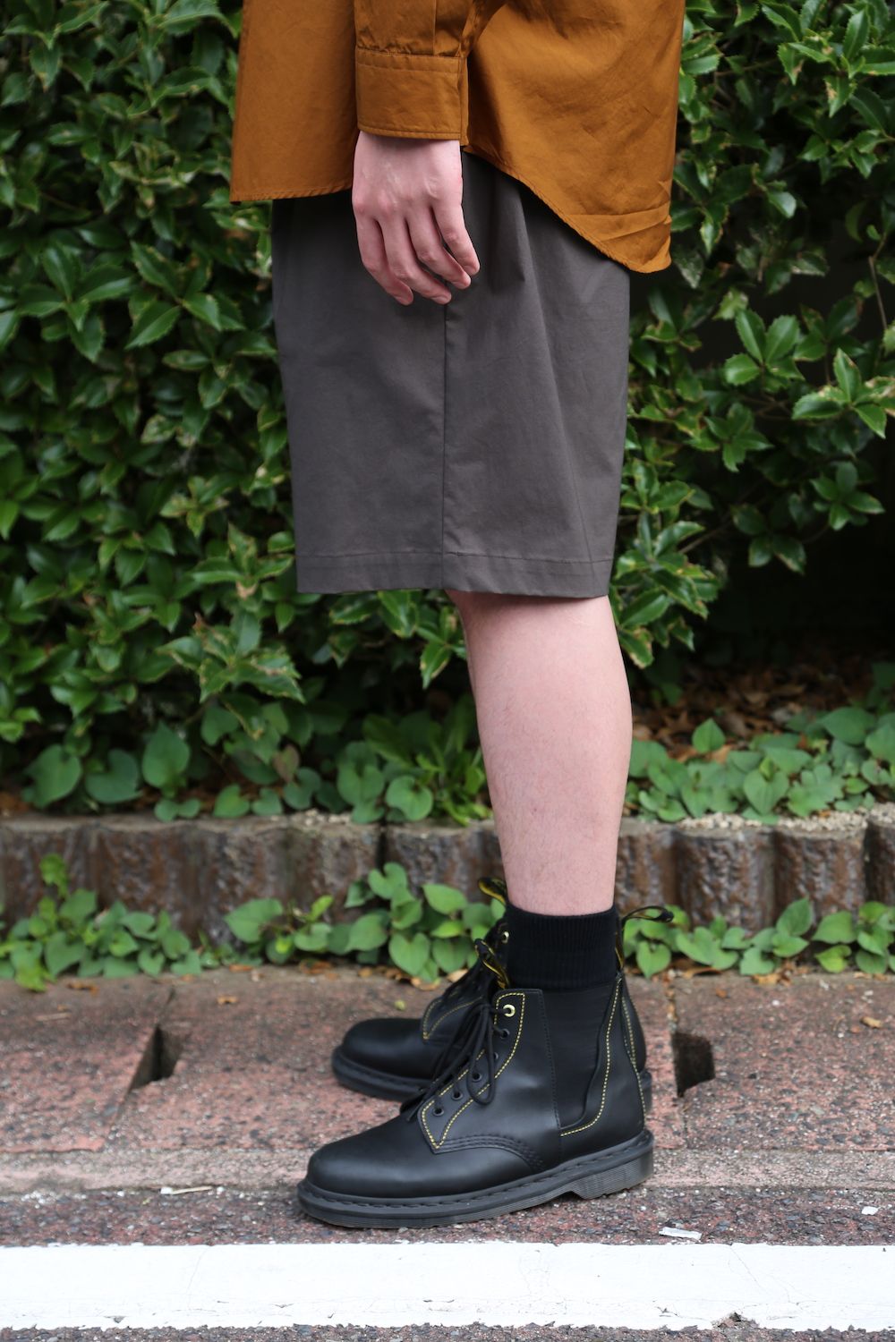 Graphpaper Broad L/S Oversized Regular Collar Shirt style.2021.6.20.