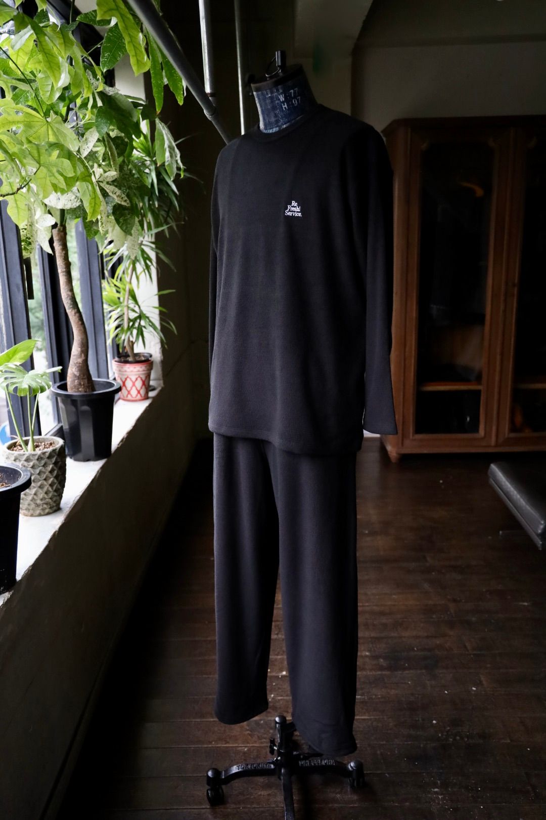ReFresh!Service. “UTILITY PILE L/S SET-UP”(BLACK)☆9月27日(土)発売！